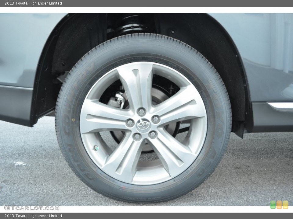 2013 Toyota Highlander Limited Wheel and Tire Photo #76255775