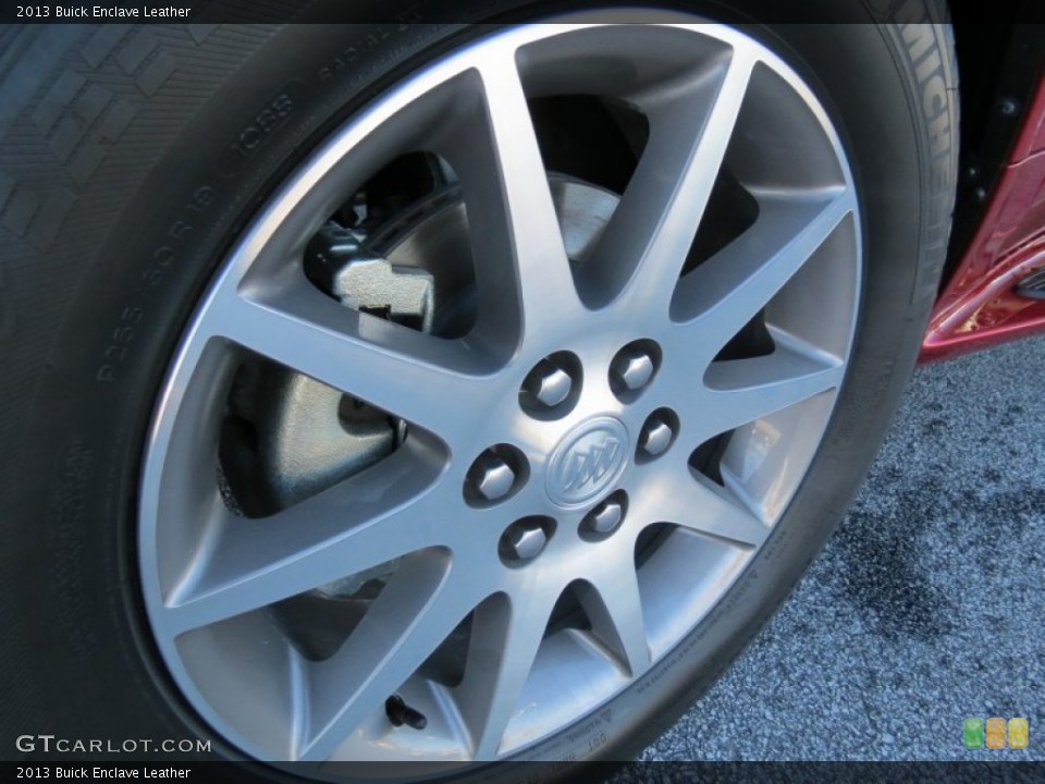 2013 Buick Enclave Leather Wheel and Tire Photo #76256636