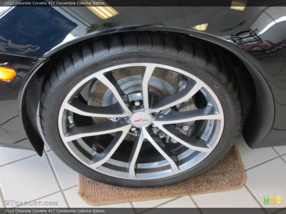 2013 Chevrolet Corvette 427 Convertible Collector Edition Wheel and Tire Photo #76258124
