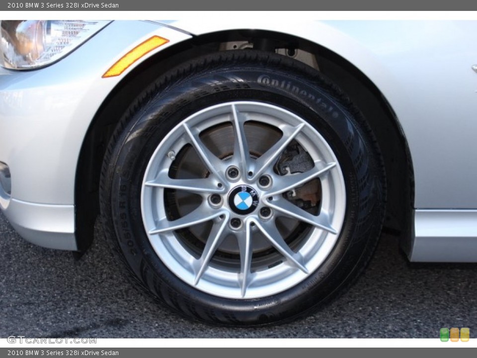 2010 BMW 3 Series 328i xDrive Sedan Wheel and Tire Photo #76268108