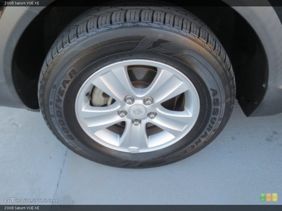 2008 Saturn VUE XE Wheel and Tire Photo #76268902
