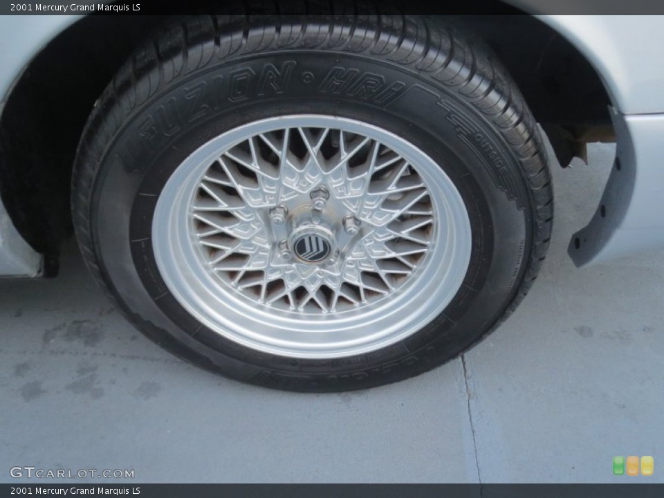 2001 Mercury Grand Marquis LS Wheel and Tire Photo #76270802