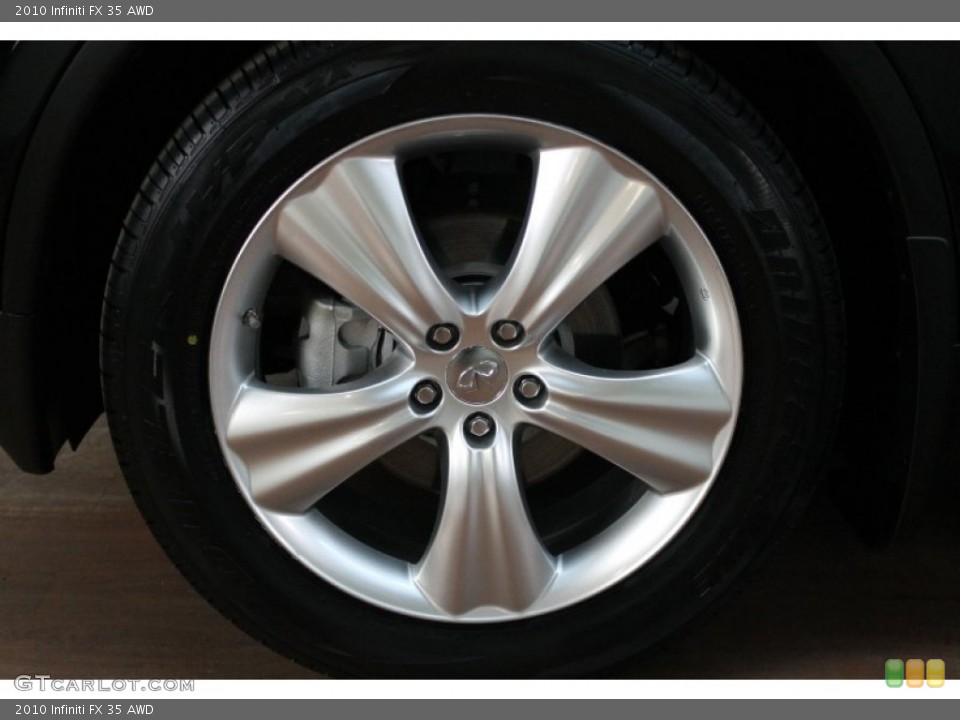 2010 Infiniti FX 35 AWD Wheel and Tire Photo #76277309
