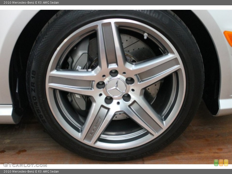 2010 Mercedes-Benz E 63 AMG Sedan Wheel and Tire Photo #76277894