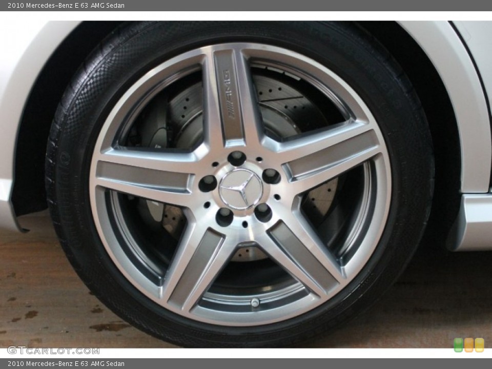 2010 Mercedes-Benz E 63 AMG Sedan Wheel and Tire Photo #76277903