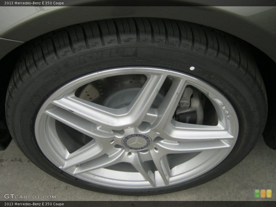 2013 Mercedes-Benz E 350 Coupe Wheel and Tire Photo #76280364