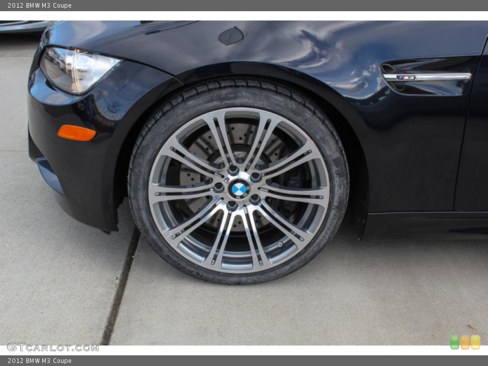 2012 BMW M3 Coupe Wheel and Tire Photo #76283101