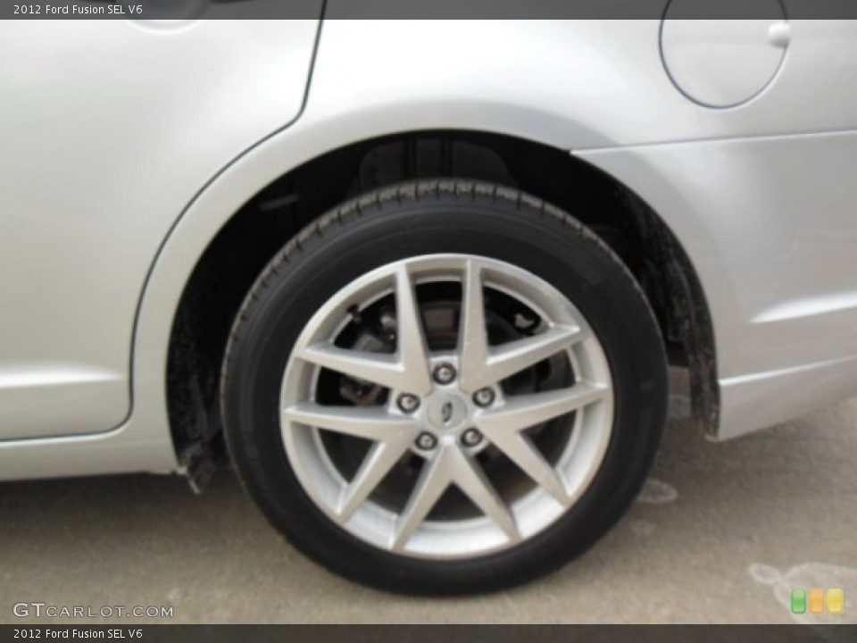 2012 Ford Fusion SEL V6 Wheel and Tire Photo #76283594