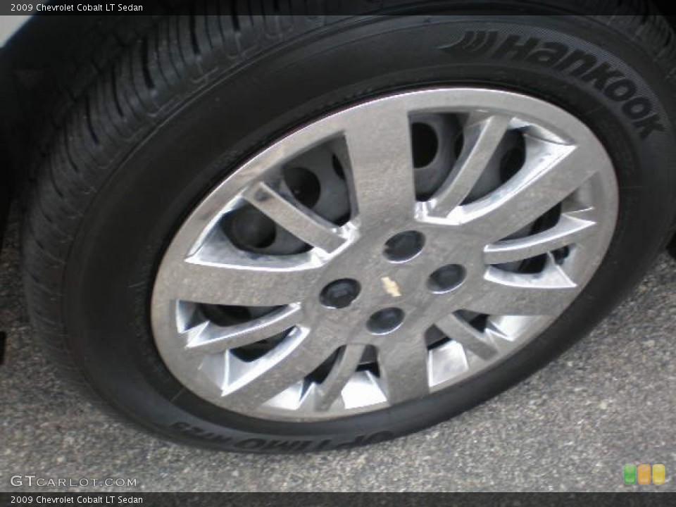 2009 Chevrolet Cobalt LT Sedan Wheel and Tire Photo #76285610