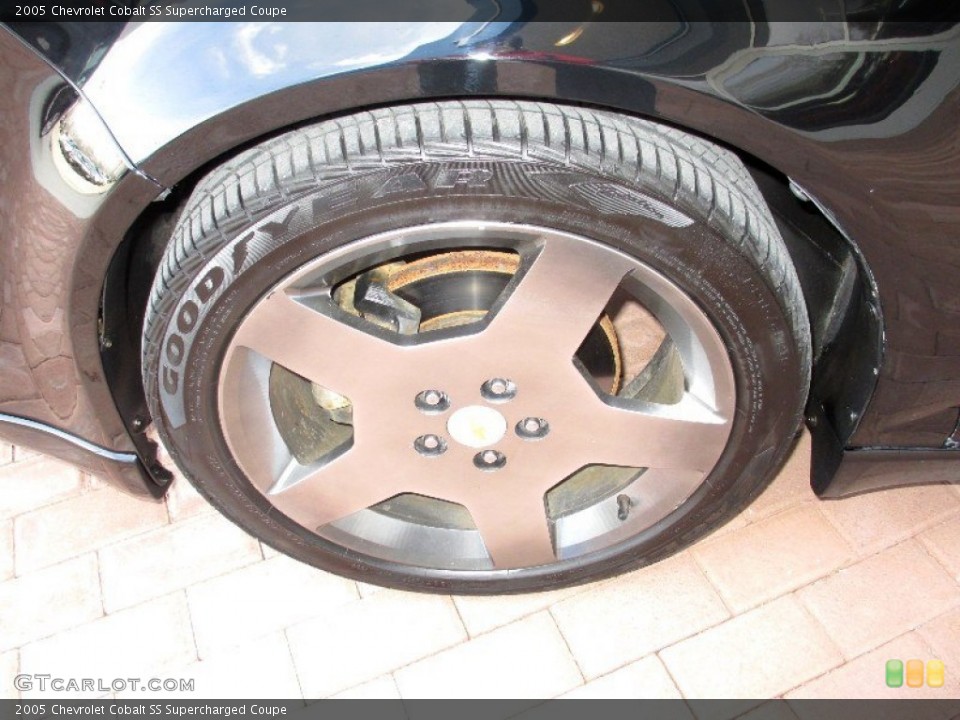2005 Chevrolet Cobalt SS Supercharged Coupe Wheel and Tire Photo #76287452