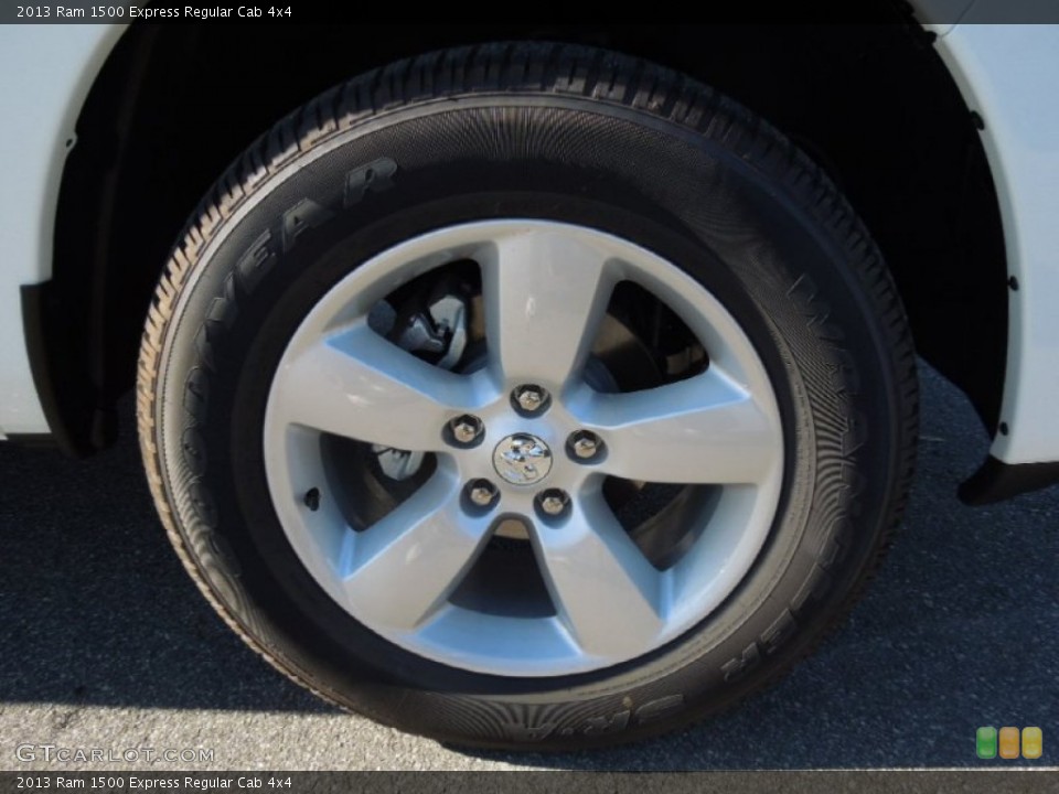 2013 Ram 1500 Express Regular Cab 4x4 Wheel and Tire Photo #76290867