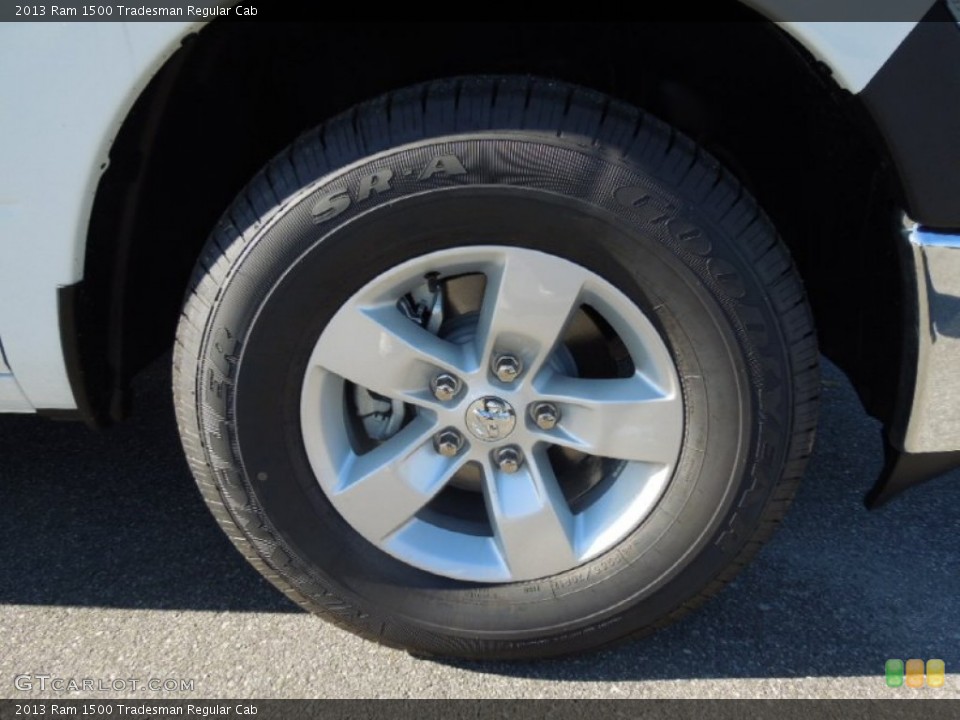 2013 Ram 1500 Tradesman Regular Cab Wheel and Tire Photo #76291297