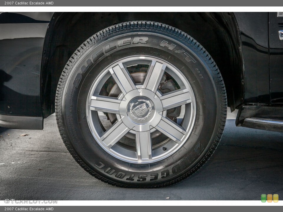 2007 Cadillac Escalade AWD Wheel and Tire Photo #76293291