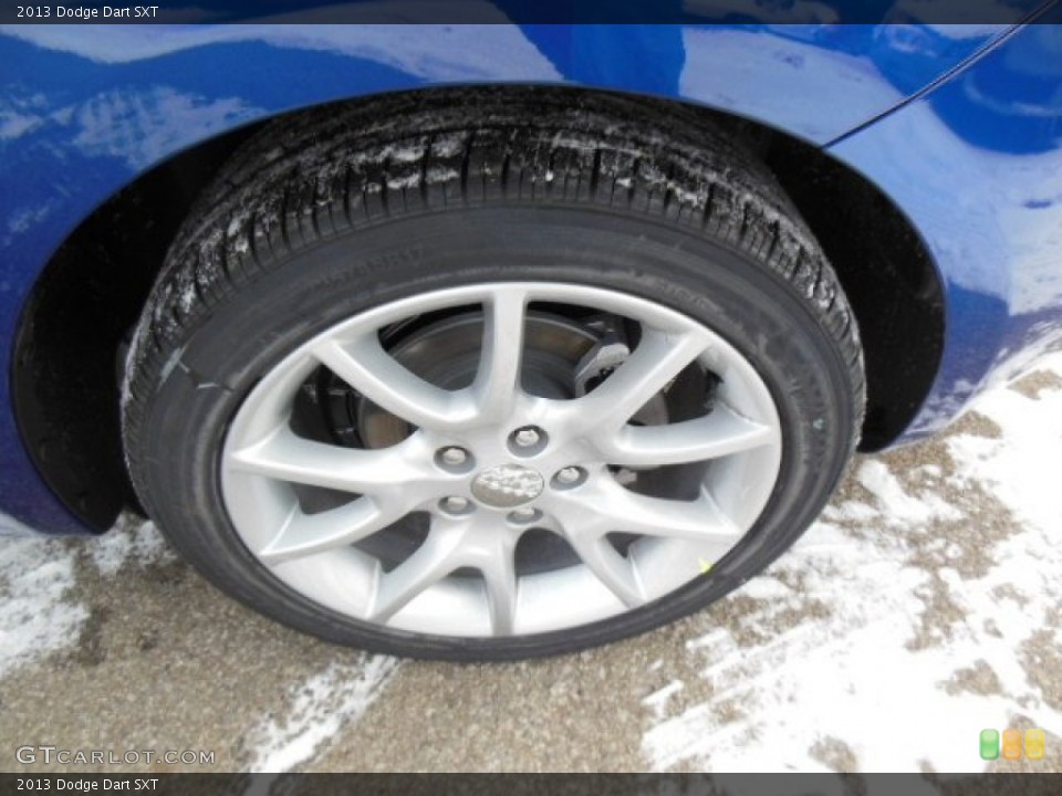 2013 Dodge Dart SXT Wheel and Tire Photo #76294395