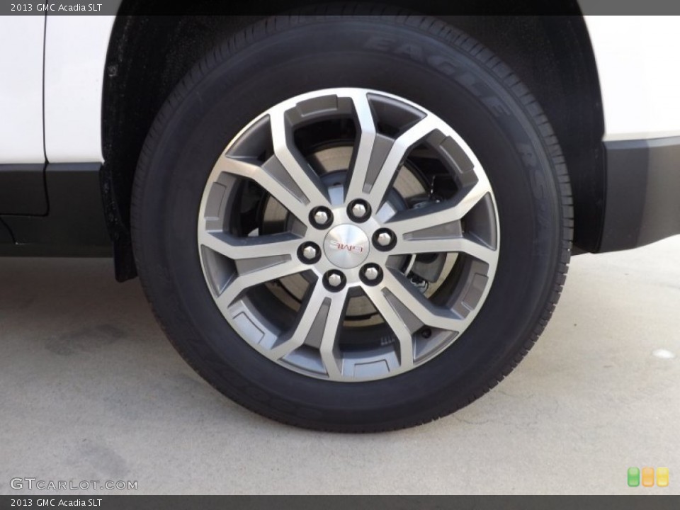 2013 GMC Acadia SLT Wheel and Tire Photo #76295378