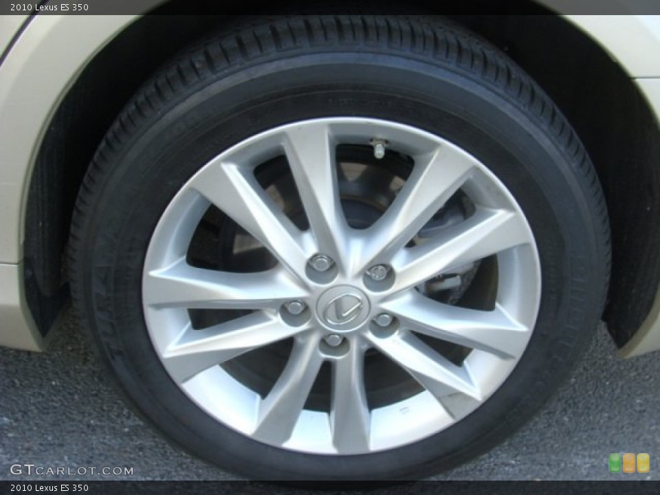 2010 Lexus ES 350 Wheel and Tire Photo #76300049