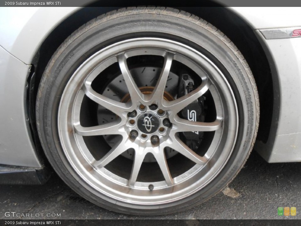 2009 Subaru Impreza Custom Wheel and Tire Photo #76301612