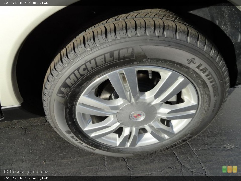2013 Cadillac SRX Luxury FWD Wheel and Tire Photo #76307026