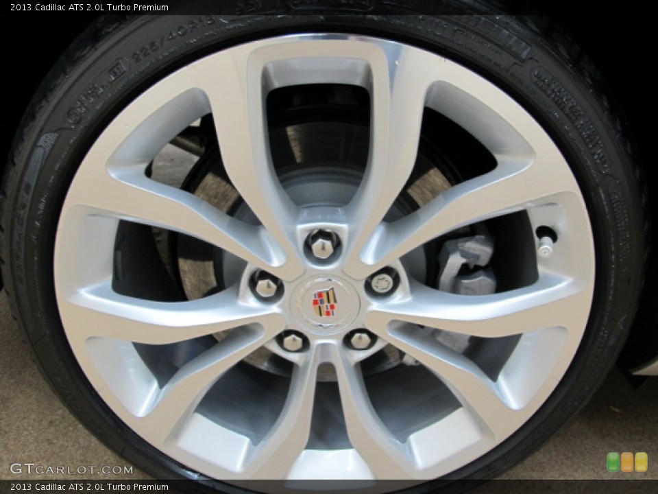2013 Cadillac ATS 2.0L Turbo Premium Wheel and Tire Photo #76307306