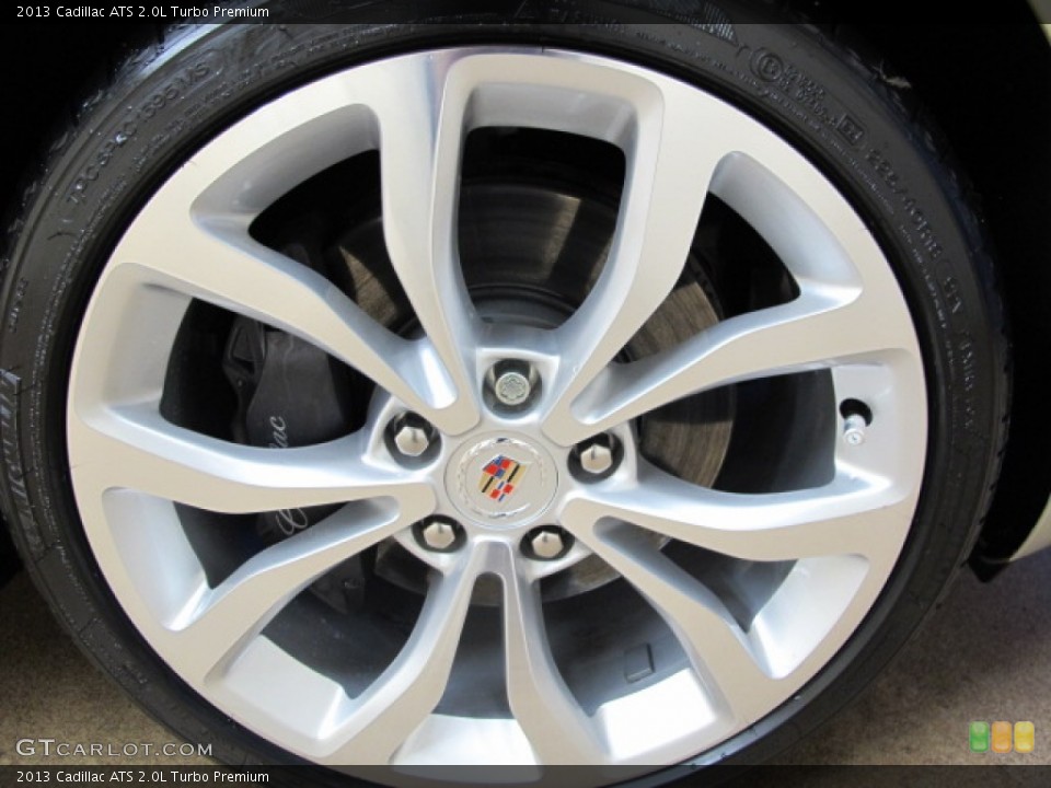 2013 Cadillac ATS 2.0L Turbo Premium Wheel and Tire Photo #76307317