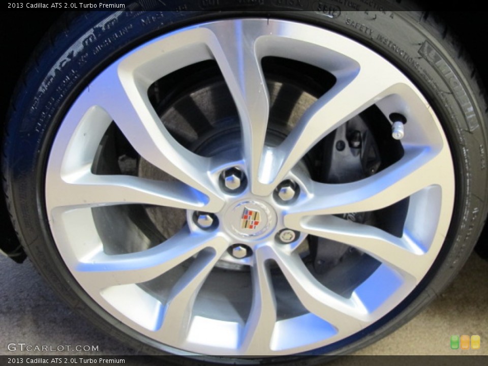2013 Cadillac ATS 2.0L Turbo Premium Wheel and Tire Photo #76307340