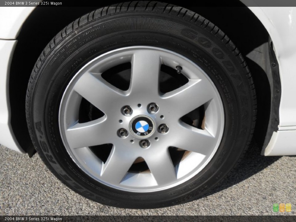 2004 BMW 3 Series 325i Wagon Wheel and Tire Photo #76308578