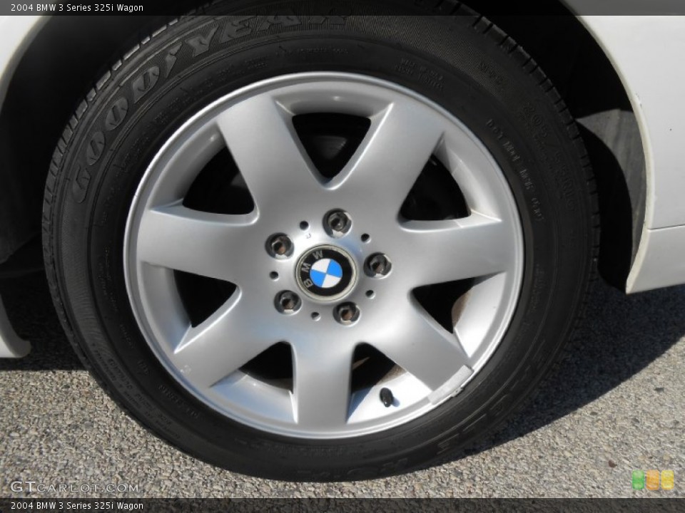 2004 BMW 3 Series 325i Wagon Wheel and Tire Photo #76308596