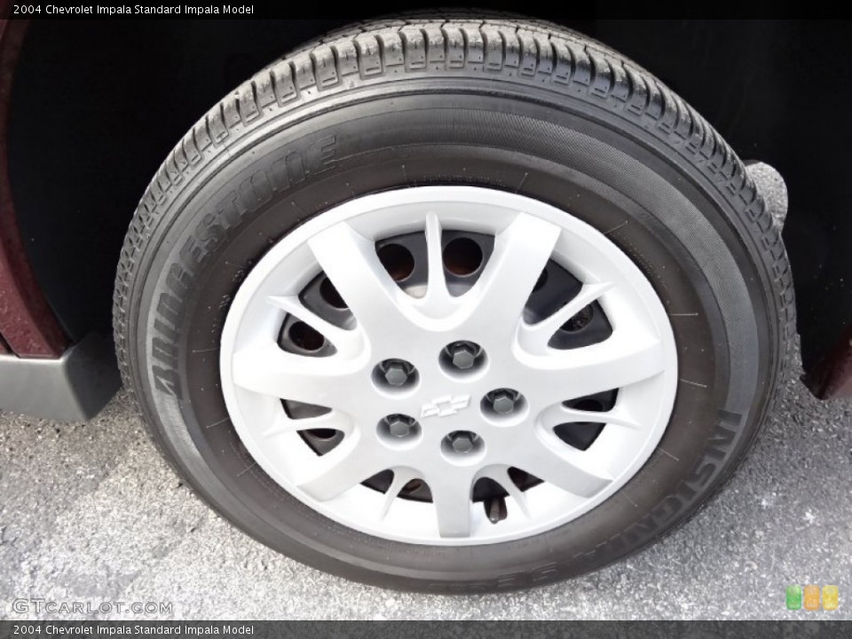 2004 Chevrolet Impala  Wheel and Tire Photo #76311896