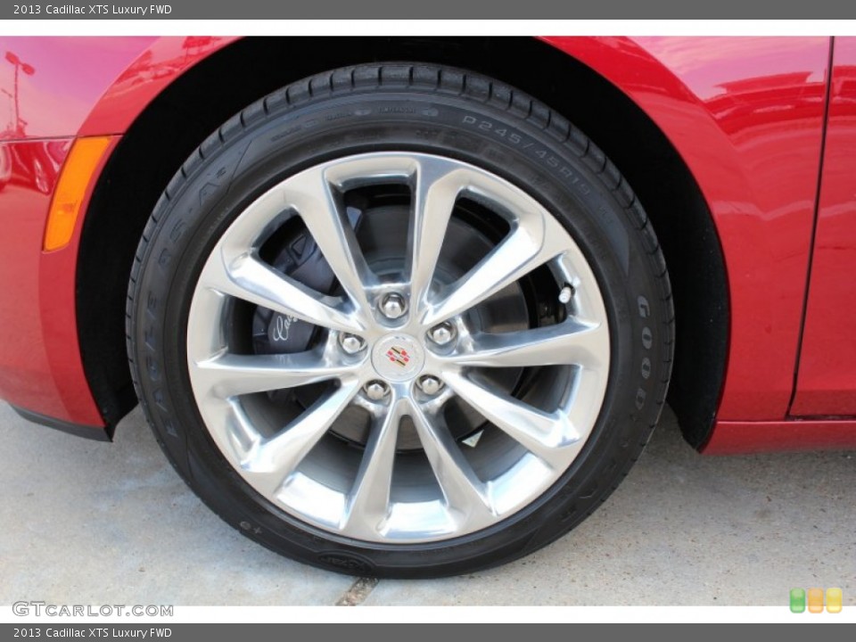 2013 Cadillac XTS Luxury FWD Wheel and Tire Photo #76314113