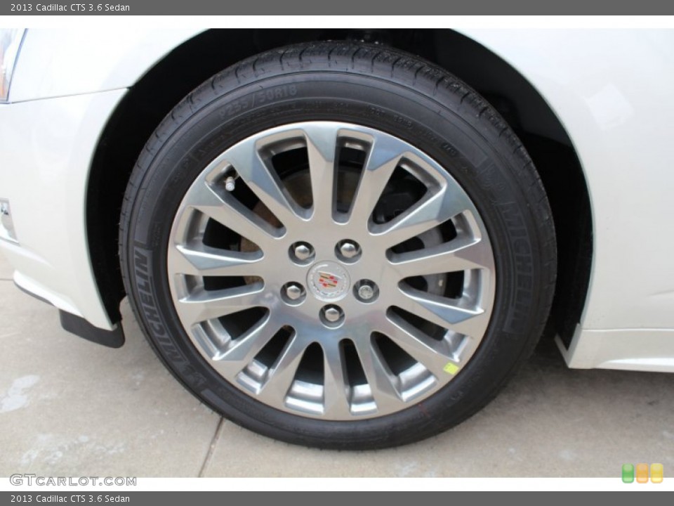 2013 Cadillac CTS 3.6 Sedan Wheel and Tire Photo #76314557