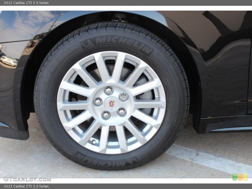 2013 Cadillac CTS 3.0 Sedan Wheel and Tire Photo #76314986
