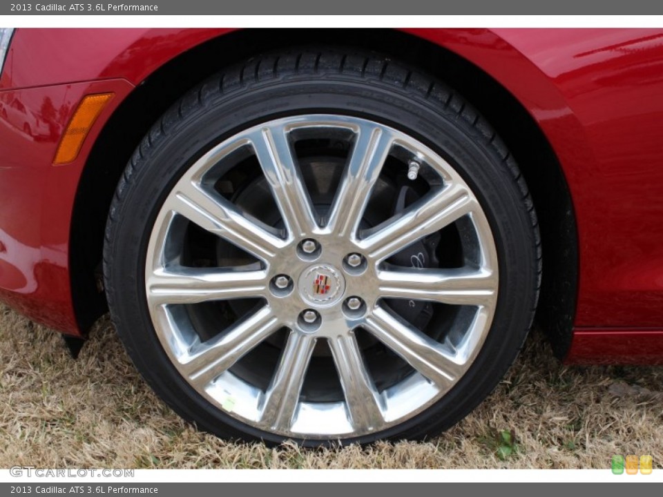 2013 Cadillac ATS 3.6L Performance Wheel and Tire Photo #76316336