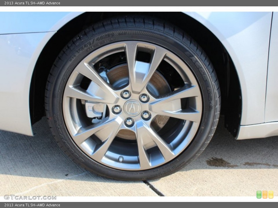 2013 Acura TL SH-AWD Advance Wheel and Tire Photo #76317328