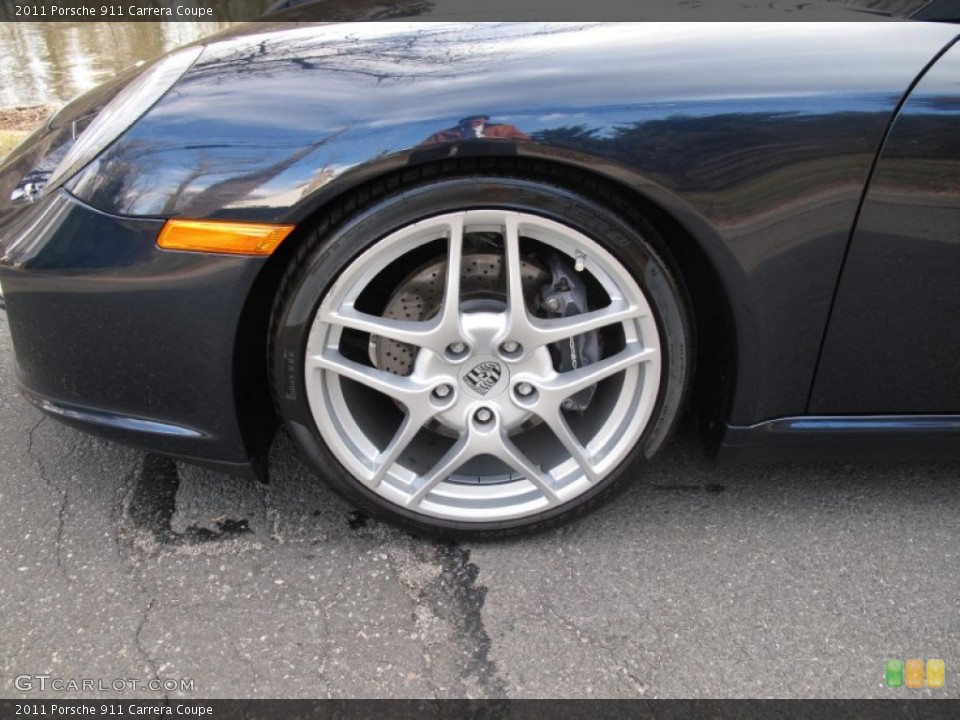 2011 Porsche 911 Carrera Coupe Wheel and Tire Photo #76323368