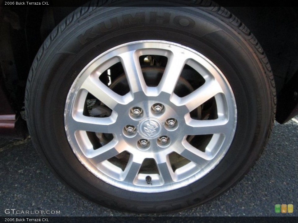 2006 Buick Terraza CXL Wheel and Tire Photo #76324163