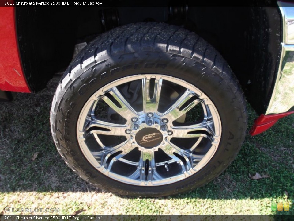 2011 Chevrolet Silverado 2500HD Custom Wheel and Tire Photo #76327598