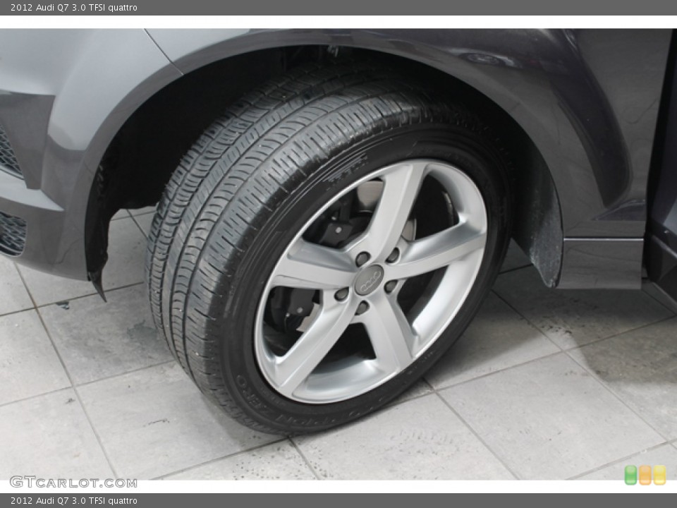 2012 Audi Q7 3.0 TFSI quattro Wheel and Tire Photo #76329264