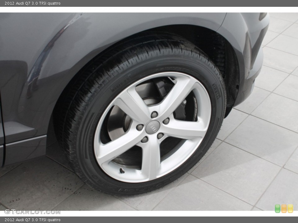 2012 Audi Q7 3.0 TFSI quattro Wheel and Tire Photo #76329311