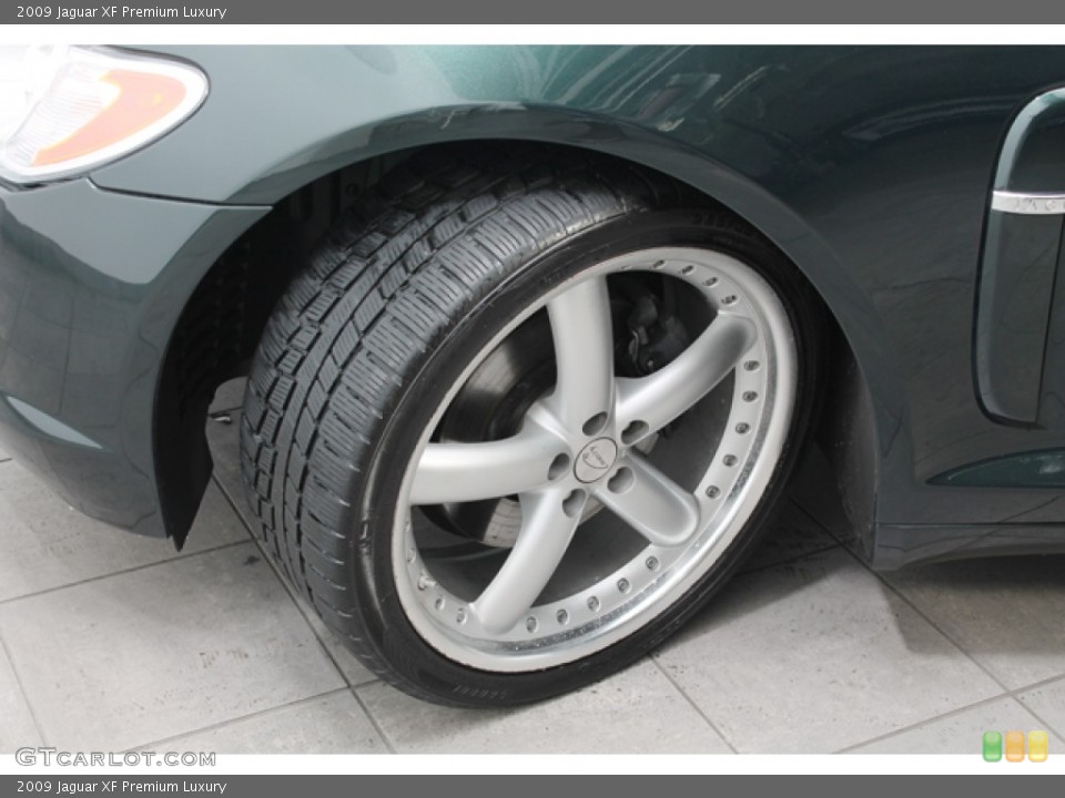 2009 Jaguar XF Premium Luxury Wheel and Tire Photo #76330085