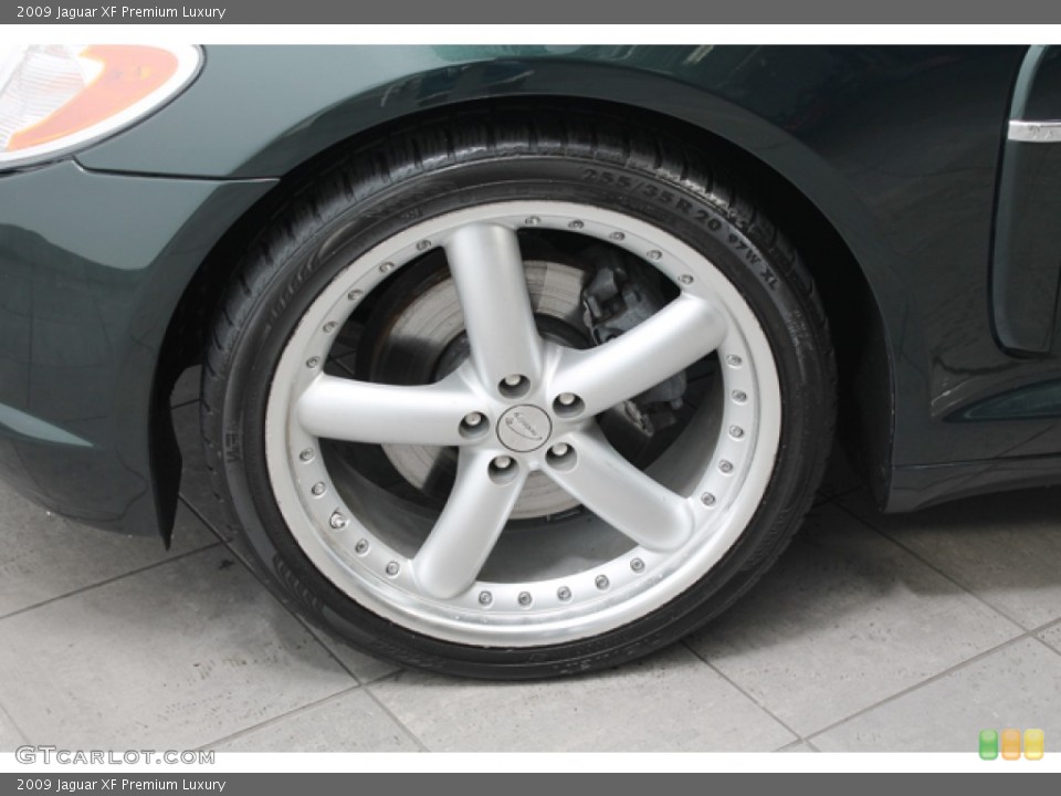 2009 Jaguar XF Premium Luxury Wheel and Tire Photo #76330091