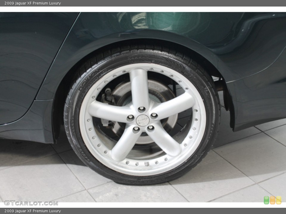 2009 Jaguar XF Premium Luxury Wheel and Tire Photo #76330106