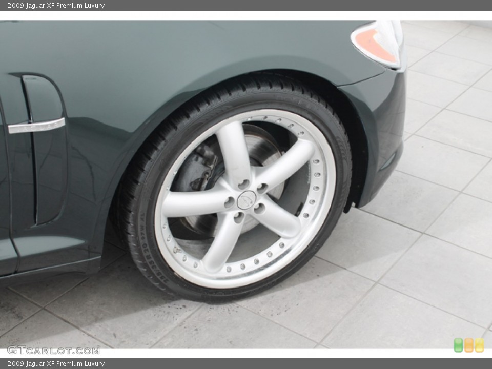 2009 Jaguar XF Premium Luxury Wheel and Tire Photo #76330115