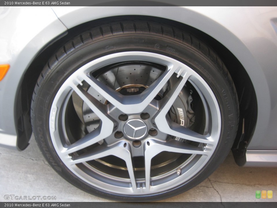 2010 Mercedes-Benz E 63 AMG Sedan Wheel and Tire Photo #76330697