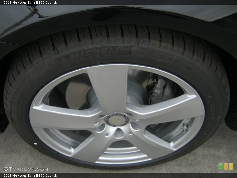 2013 Mercedes-Benz E 350 Cabriolet Wheel and Tire Photo #76331810