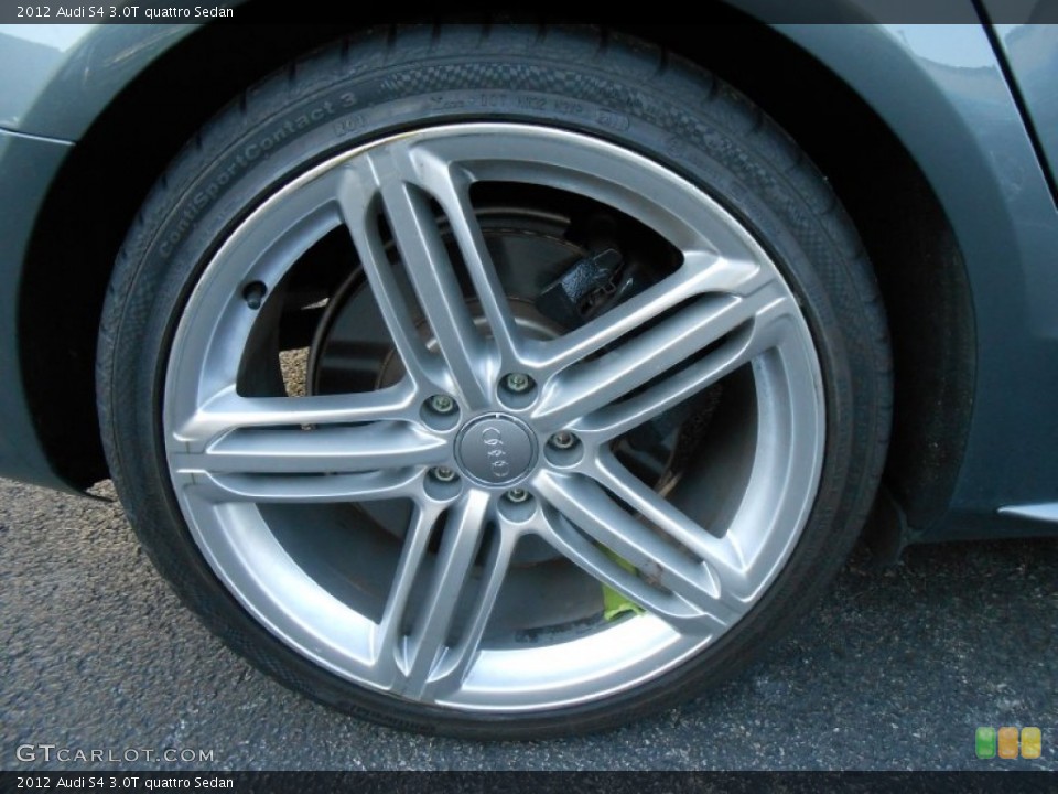 2012 Audi S4 3.0T quattro Sedan Wheel and Tire Photo #76334923