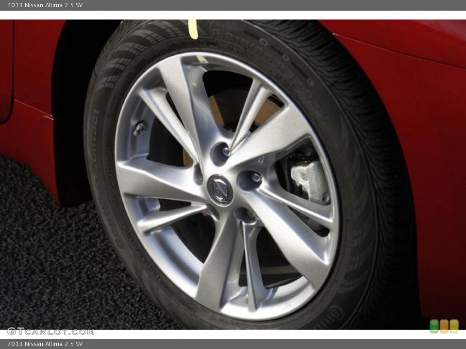 2013 Nissan Altima 2.5 SV Wheel and Tire Photo #76335562