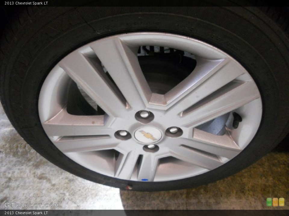 2013 Chevrolet Spark LT Wheel and Tire Photo #76337326