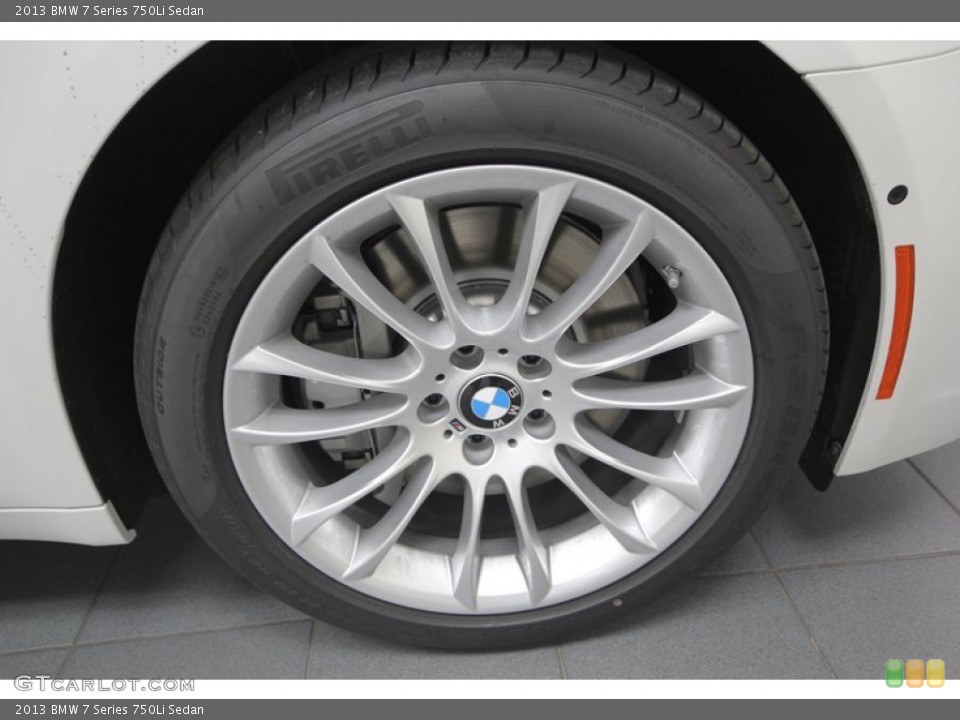 2013 BMW 7 Series 750Li Sedan Wheel and Tire Photo #76339157