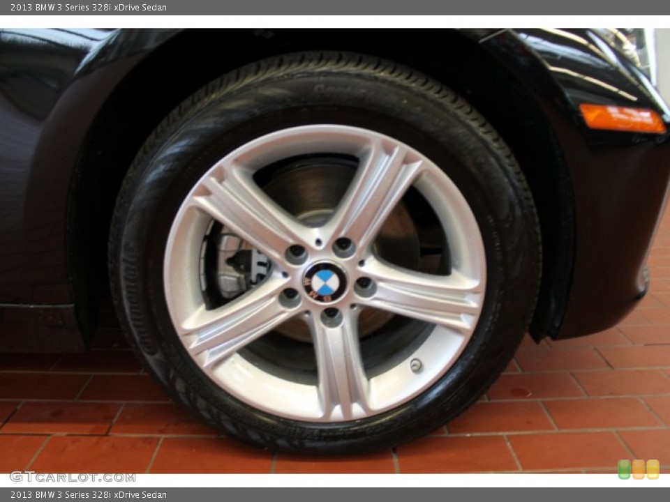 2013 BMW 3 Series 328i xDrive Sedan Wheel and Tire Photo #76341517