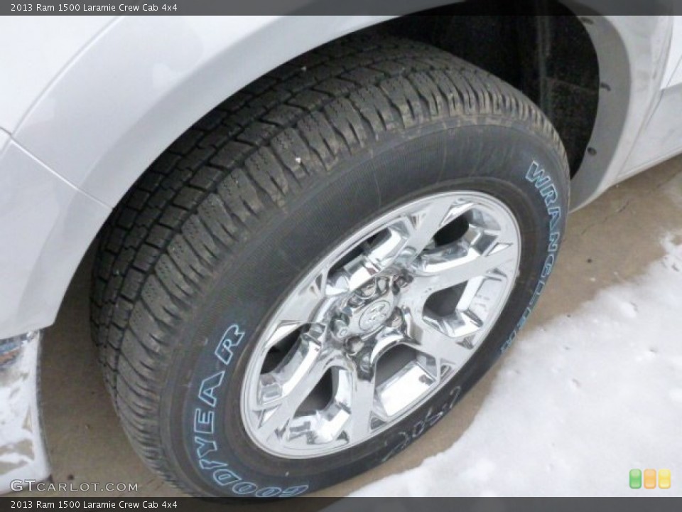 2013 Ram 1500 Laramie Crew Cab 4x4 Wheel and Tire Photo #76342477
